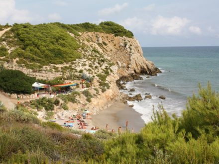 schwuler Strand Sitges gay beach