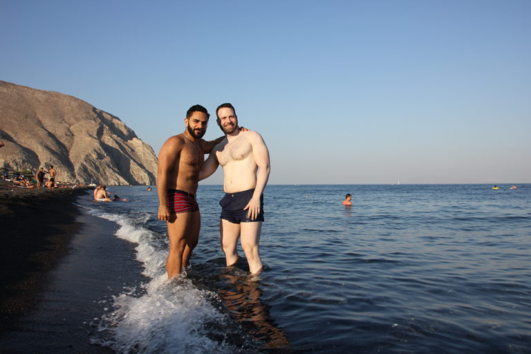 Santorini gay cruise schwule Kreuzfahrt Griechenland