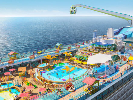Odyssey Atlantis gay cruise Pooldeck