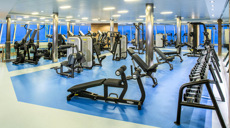 Odyssey Atlantis schwule Kreuzfahrt Gym