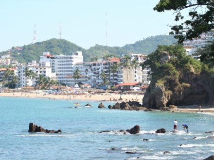 Puerto Vallarta gay beach Blue Chairs beach
