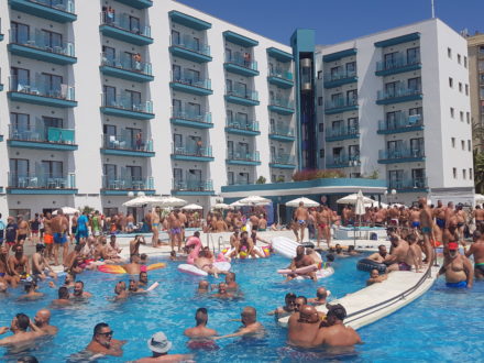 Bärenparty Torremolinos schwul Costa del Sol Spanien