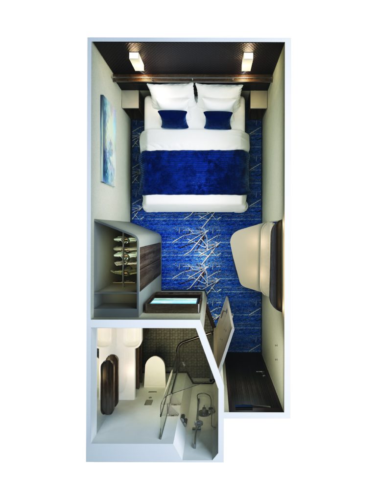 Norwegian Bliss Innenkabine Grundriss