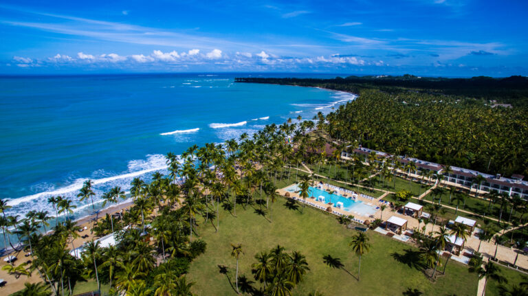 Luftbild Wyndham Samana gay friendly Hotel Dom Rep