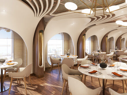 Restaurant Norwegian Prima gay cruise