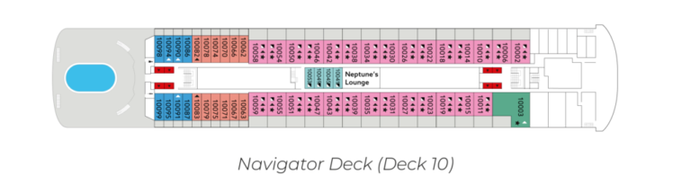 Spartacus Cruise gay schwule Kreuzfahrt Deck 10