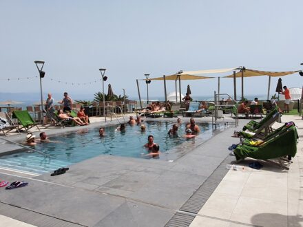 Melia Costa del Sol Torremolinos gay friendly Hotel Dachterrasse