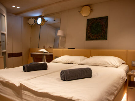 Kroatien gay Yacht cruise Kabine Unterdeck