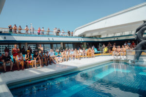 Spartacus gay Cruise Spaß an Deck