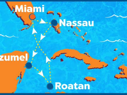 Atlantis Karibik gay cruise 2027 Mexiko Bahamas Route