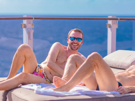 Atlantis Karibik gay cruise Paar