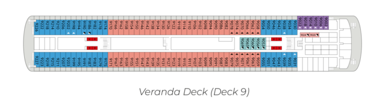 Spartacus Cruise gay schwule Kreuzfahrt Deck 9