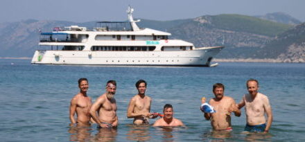 Yacht schwule Kreuzfahrt Kroatien